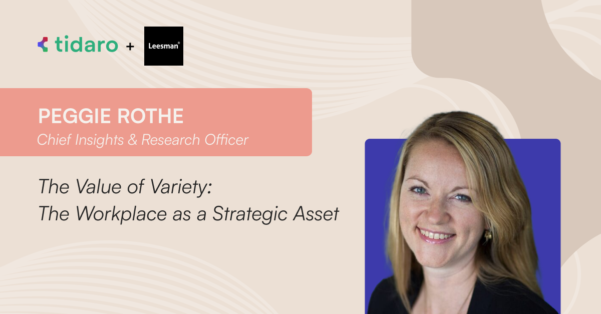 Workplace Variety - an interview with Peggie Rothe